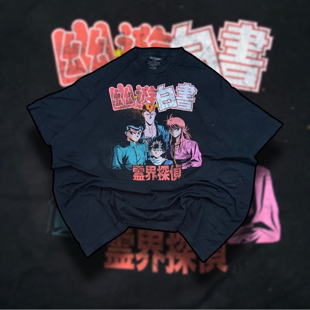 Yu Yu Hakusho Anime T-Shirt 3XL Oversized Licensed